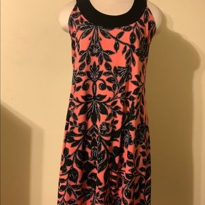 Ellen Parker High Neck Sleeveless Dress